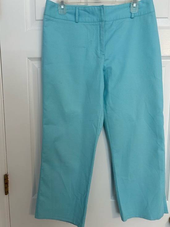 Lilly Pulitzer Pants - Lily Pulitzer Aqua Cropped Pants